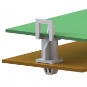 Hinged Locking Circuit Board Support System