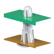 Metric Reverse Lock Circuit Board Support - RLCBSA